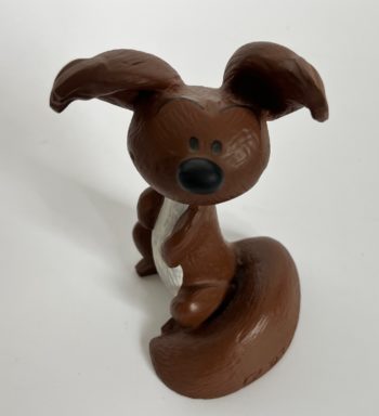 Franquin/Janry - Spirou et Fantasio - Figurine Spip assis - Leblon Delienne - 1989