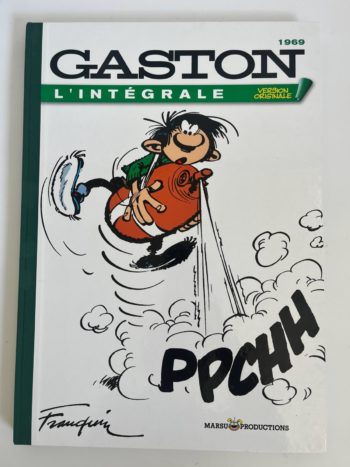 Franquin - Album Gaston L'Intégrale - Version originale 1969 - Marsu Productions - 2011