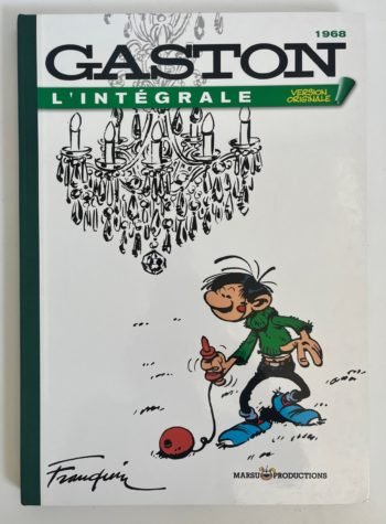 Franquin - Album Gaston L'Intégrale - Version originale 1968 - Hors commerce - Marsu Productions - 2009