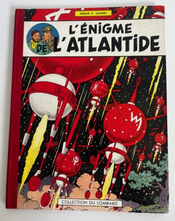 E.P. Jacobs - Blake et Mortimer - L'énigme de l'Atlantide - EO Belge - Editions du Lombard - 1957
