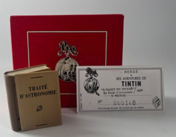Hergé - Tintin - L'objet du Mythe - Le traité d'astronomie - Pixi - 1994