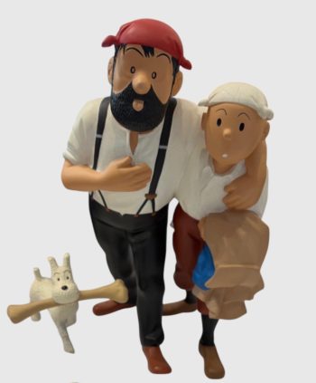 Hergé - Tintin, Milou et Haddock dans le désert - Leblon Delienne - 1993