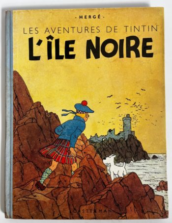 Hergé - Les Aventures de Tintin - L'Ile Noire - A23 bis - Casterman - 1943
