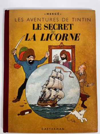 Hergé - Tintin - Le secret de la Licorne - A20 - Edition originale - Casterman - 1943