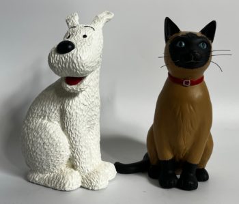 Hergé - Tintin - Milou et le chat de Moulinsart - Images Mythiques - Moulinsart - 2008