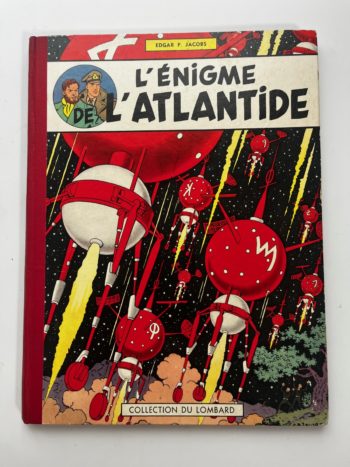 E.P. Jacobs - Blake et Mortimer - L'énigme de l'Atlantide - EO Belge - Editions du Lombard - 1957