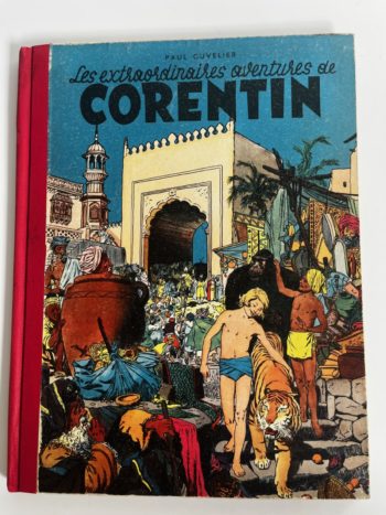 Paul Cuvelier - Album Les Extraordinaires Aventures de Corentin - EO - Le Lombard - 1950