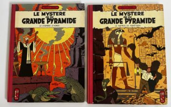 E.P. Jacobs - Blake et Mortimer - Le mystère de la grande pyramide - T1+T2 - Reed. - 1959