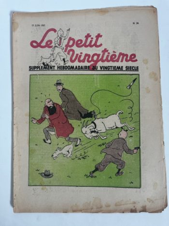 Hergé - Le Petit Vingtième - N°24 du 17 juin 1937