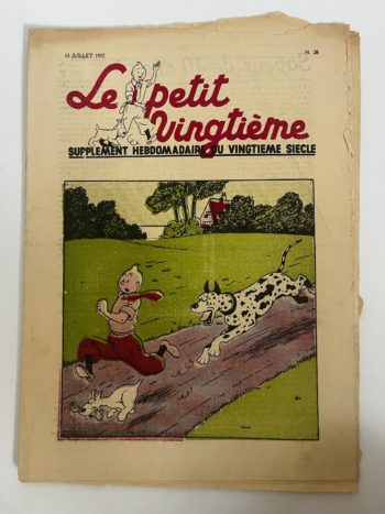 Hergé - Le Petit Vingtième - N°28 du 15 juillet 1937