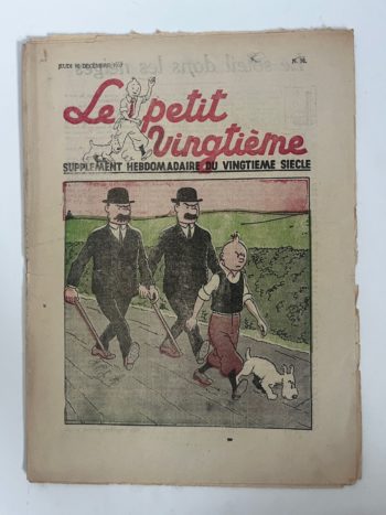 Hergé - Le Petit Vingtième - N°50 du 16 décembre 1937