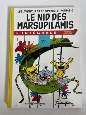 Franquin - Spirou et Fantasio - Album Le nid des Marsupilamis - Collection Version originale - Marsu Productions - 2006
