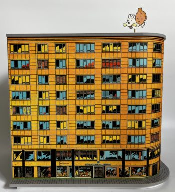 Hergé - Le Lombard - Coffret Millésime - Maquette Building Tintin - Tirage limité - 2006