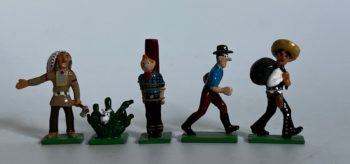 Hergé - Tintin - Mini figurines Pixi - Tintin Far West- 2003