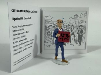 Hergé - Tintin - Collection Carte de Voeux - Figurine Professeur Mik Ezdanitoff -  Pixi - 2022