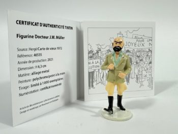 Hergé - Tintin - Collection Carte de Voeux - Figurine Dr Muller -  Pixi - 2022