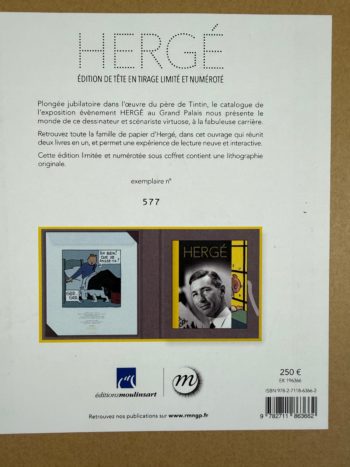 Hergé - Hergé au Grand palais, L'exposition de papier - Tirage de luxe numéroté - Moulinsart - 2016