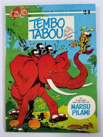 Franquin - Spirou et Fantasio - Tembo Tabou - EO - Dupuis - 1974
