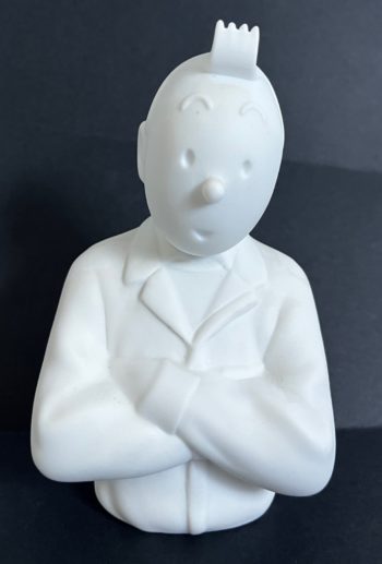 Hergé - Figurine Tintin bras croisés - Petit modèle - Version mate - Moulinsart - 2013