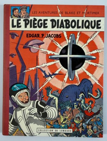 E.P. Jacobs - Blake et Mortimer - Le piège diabolique - EO Belge - Editions du Lombard - 1962