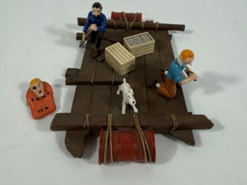 Hergé - Tintin - Le radeau de Coke en Stock - Pixi - 1995