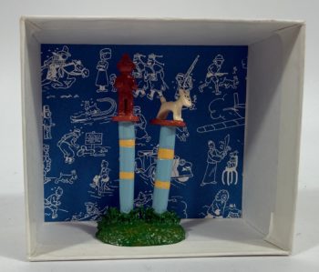 Herge - L'idole Tintin et Milou - Tintin au Congo - Pixi - 1993