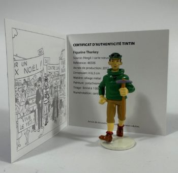 Hergé - Tintin - Collection Carte de Voeux - Figurine Tharkey -  Pixi - 2018