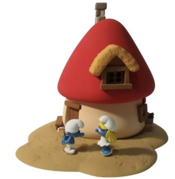 Peyo - Les Schtroumpfs - La maison de la Schtroumpfette- Fariboles - 2018