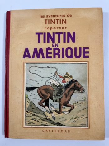 Hergé - Les Aventures de Tintin - Tintin en Amérique - A4 - Casterman - 1937