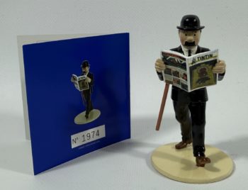 Hergé - Figurine  Lisez Tintin - Dupont - Moulinsart - 2016