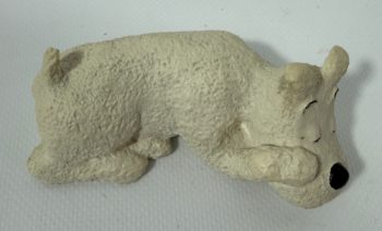 Hergé - Figurine Milou dort - Leblon Delienne - 1988