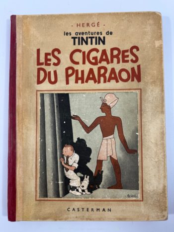 Hergé - Tintin - Les cigares du pharaon - A16 - Casterman - 1941